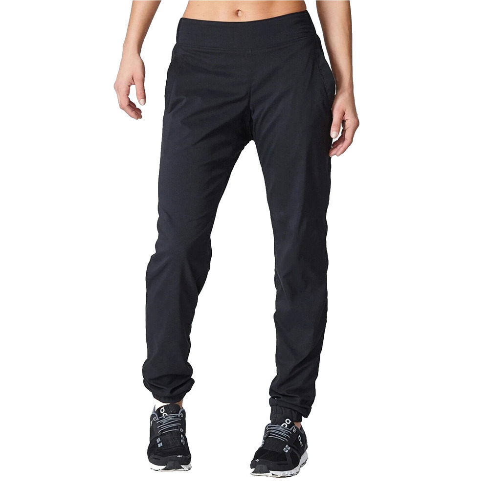 Solfire Amelia Women's Track Pants Size M Black Pinstripe Joggers Lightweight